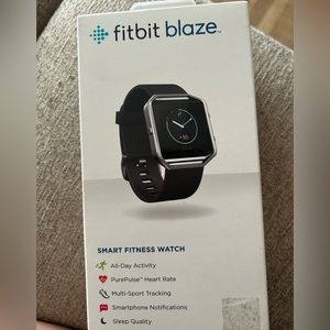 Fitbit Blaze smart fitness watch.